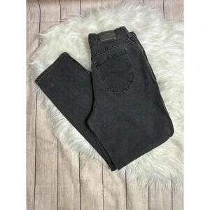 Vintage Lee Jeans Black Wash Women's Size 6 READ DESCRIPTION